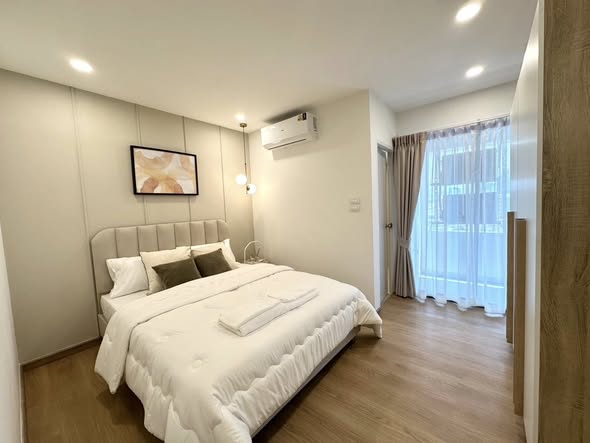bedroom of Ratchada Resort Condo