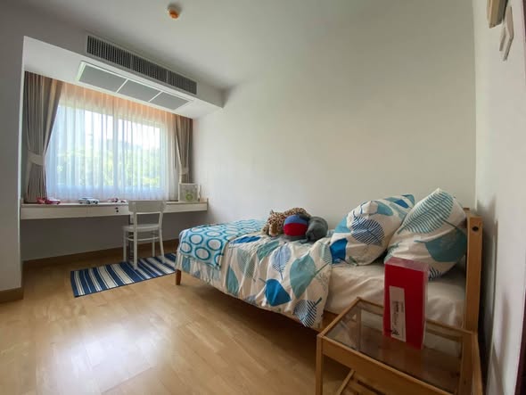 bedroom of Residence 52 Condominium