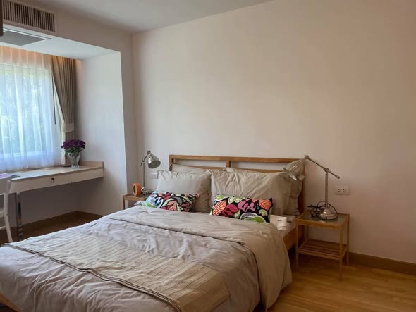 bedroom of Residence 52 Condominium