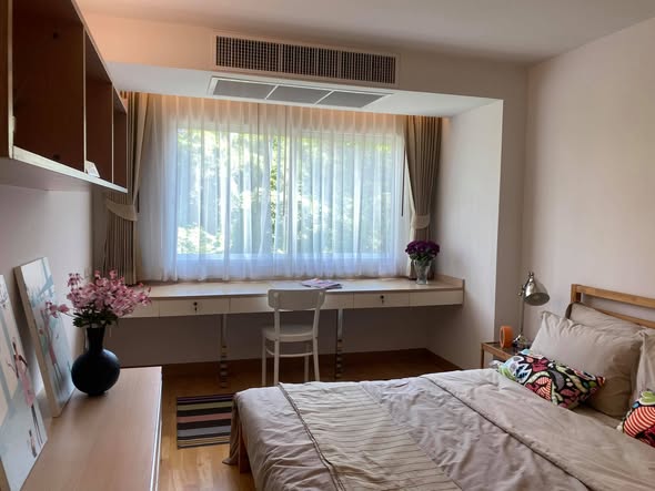 bedroom of Residence 52 Condominium