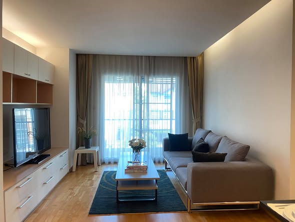 living room of Residence 52 Condominium