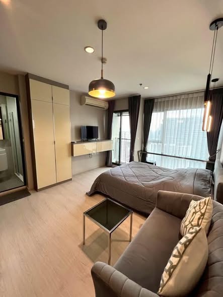 living room and bedroom of Rhythm Asoke