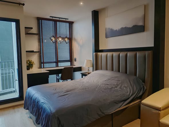 bedroom and room interior of RHYTHM Ekkamai