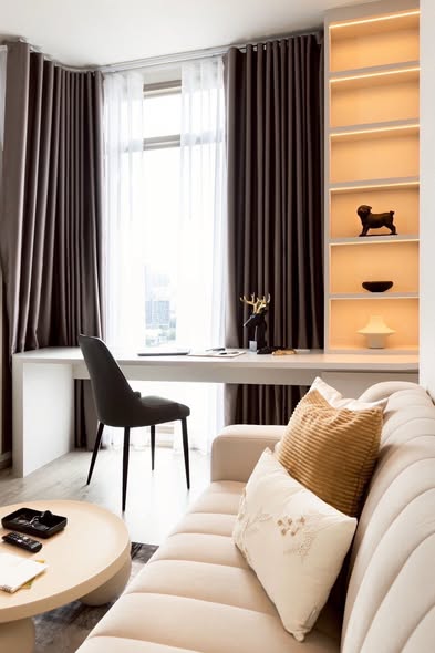 bedroom and living room of Rhythm Ekkamai Estate