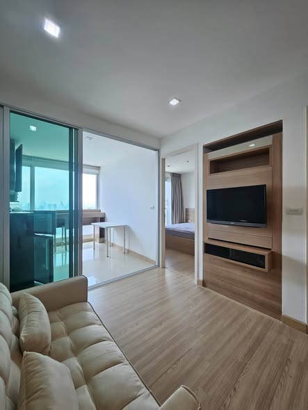 living room and bedroom and room interior of RHYTHM Phahon-Ari
