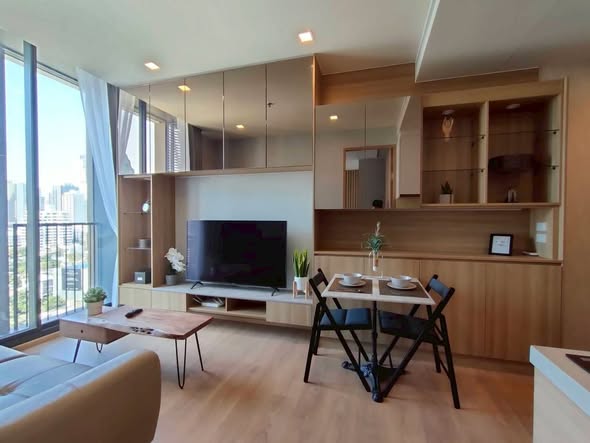 living room and room interior of RHYTHM Phahon-Ari