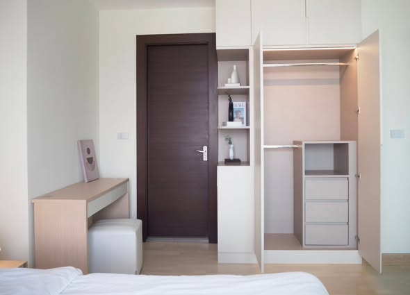 bedroom and room interior of RHYTHM Ratchada
