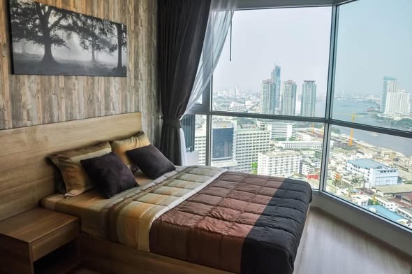 bedroom of RHYTHM Sathorn