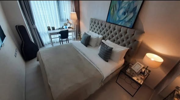 bedroom of Rhythm Sukhumvit 36-38