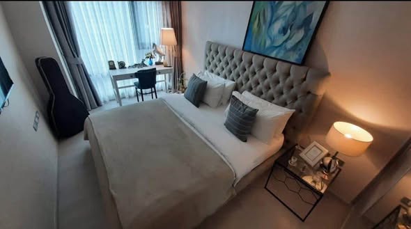 bedroom of Rhythm Sukhumvit 36-38