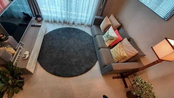 living room of Rhythm Sukhumvit 36-38