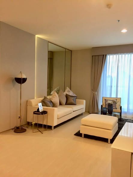 living room and bedroom of Rhythm Sukhumvit 42
