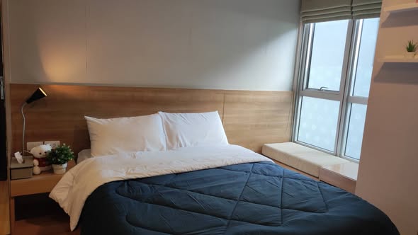 bedroom of Rhythm Sukhumvit 50