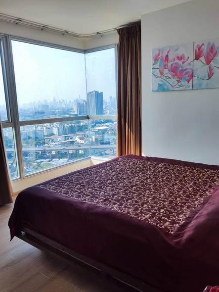 bedroom of Rhythm Sukhumvit 50