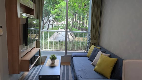 bedroom of Rhythm Sukhumvit 50