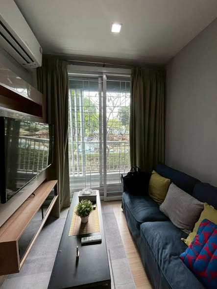 living room and bedroom of Rhythm Sukhumvit 50