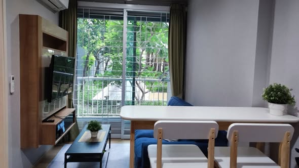 room interior of Rhythm Sukhumvit 50