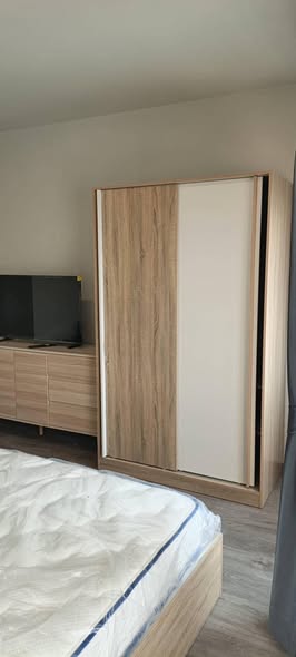 bedroom and room interior of Rich Point @BTS Wutthakat