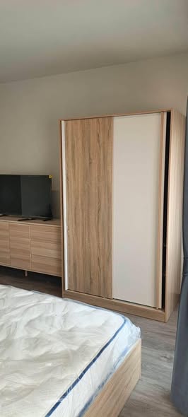bedroom and room interior of Rich Point @BTS Wutthakat