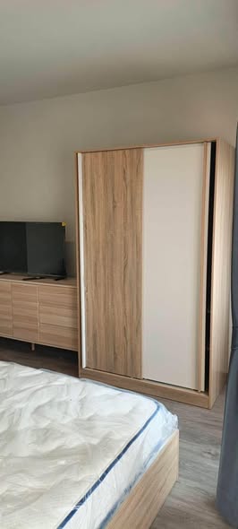 bedroom and room interior of Rich Point @BTS Wutthakat