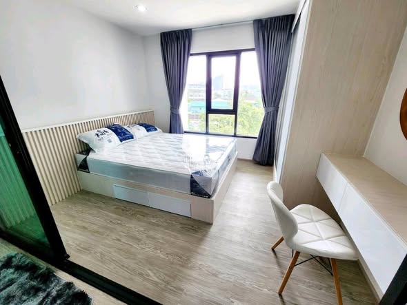 bedroom of RYE Condo Sukhumvit 101/1