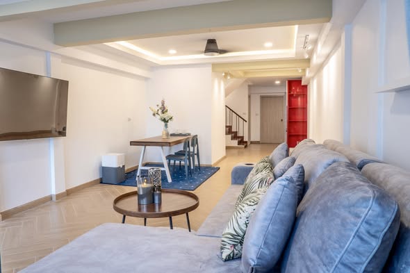 living room of S Concept Townhome, Soi Nonsi 28