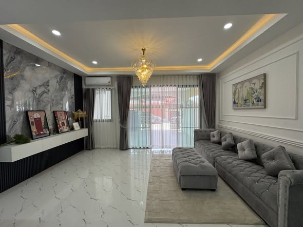 living room of S Concept Townhome, Soi Nonsi 28