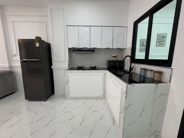 room interior and kitchen of S Concept Townhome, Soi Nonsi 28