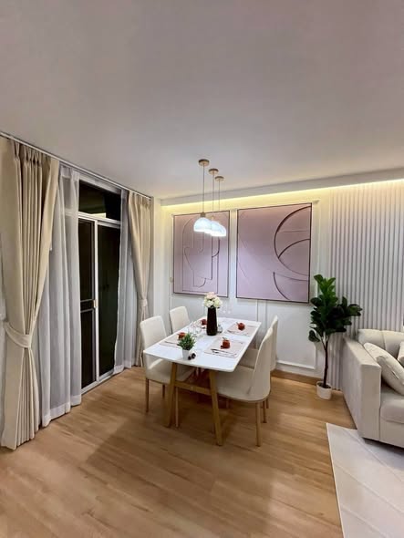 living room of S Condo Sukhumvit 50