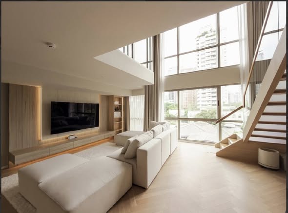 living room of S47 Sukhumvit