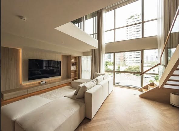 living room of S47 Sukhumvit