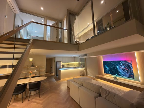 living room of S47 Sukhumvit
