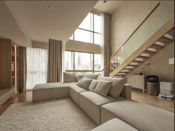 living room of S47 Sukhumvit