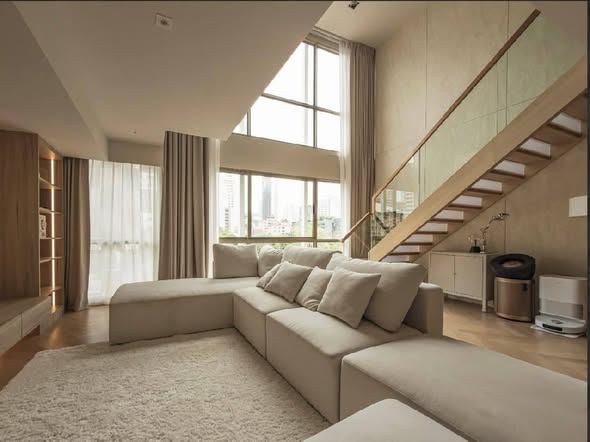 living room of S47 Sukhumvit