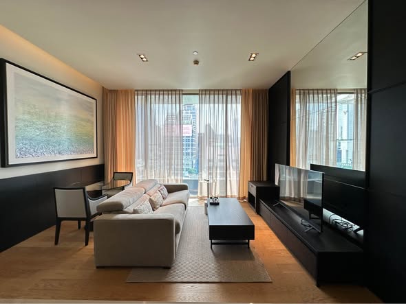 living room and bedroom of SALADAENG One