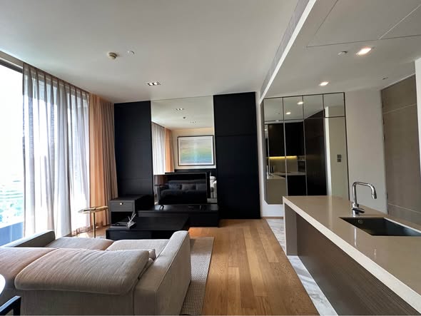 living room and kitchen of SALADAENG One