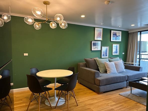 living room of Sathorn Bridge Tower