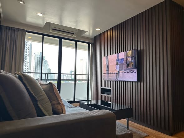 living room and room interior of Sathorn Bridge Tower