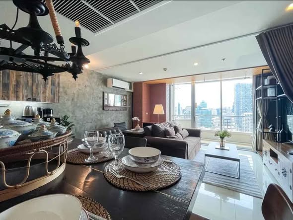 living room of Sathorn Prime Residence
