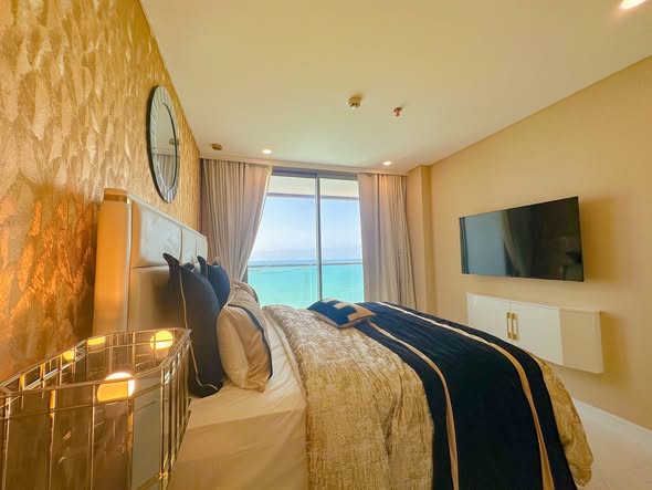 bedroom of Sea View Beachfront Condos Pattaya Jomtien Beach