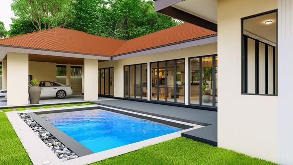 pool of Seaside Symphony Luxury Party Pool Villa Pattaya (Private Pool and Exclusive Beach Access)
