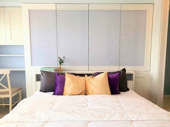 bedroom of Sense of London Condo