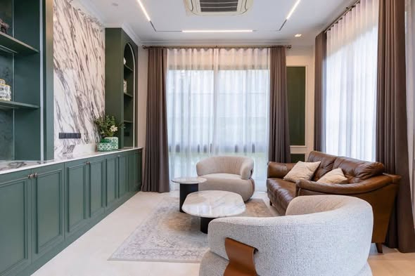 living room and bathroom of Setthasiri Bangna KM.10