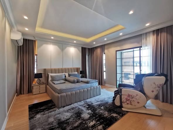 living room and bedroom of เศรษฐสิริ พหล-วัชรพล Setthasiri Phahol – Watcharapol