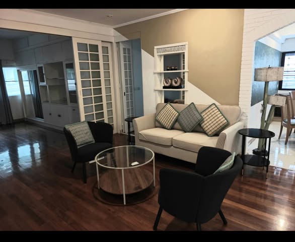 living room of Siam Penthouse 1 Condominium