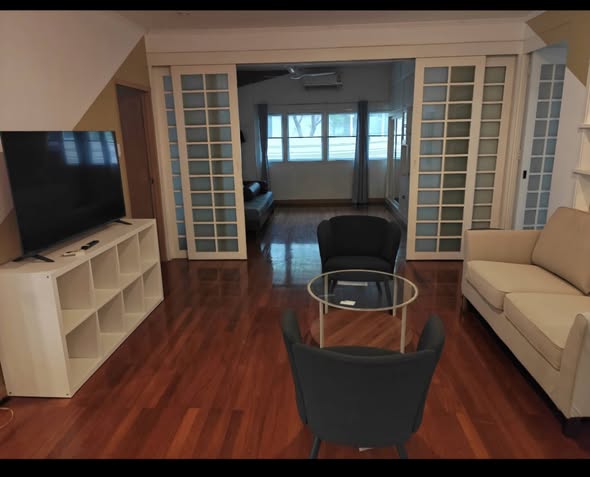 living room of Siam Penthouse 1 Condominium