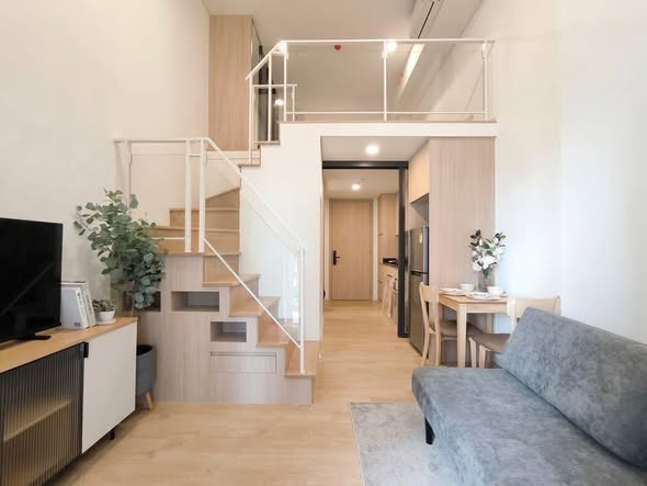 living room and room interior of SIAMESE RAMA9 SITE OFFICE