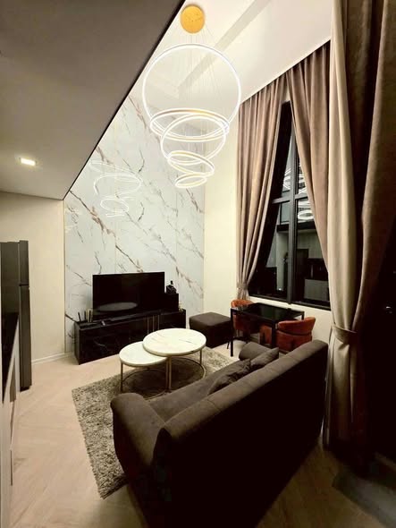 living room of Siamese Sukhumvit 48 ไซมิส สุขุมวิท 48