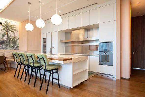 kitchen of Sindhorn Lumphini