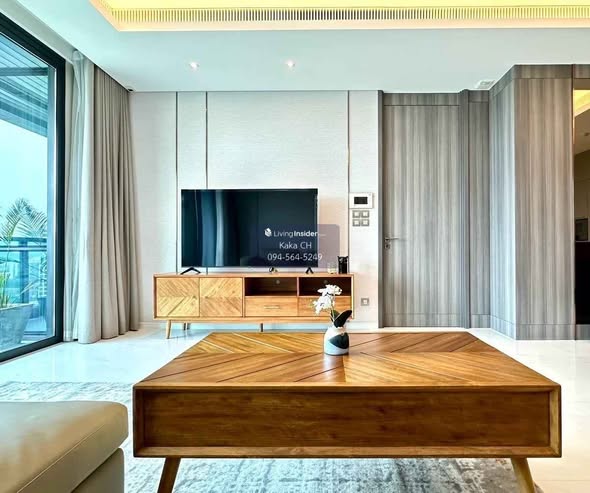 bedroom and living room and room interior of Sindhorn Tonson
